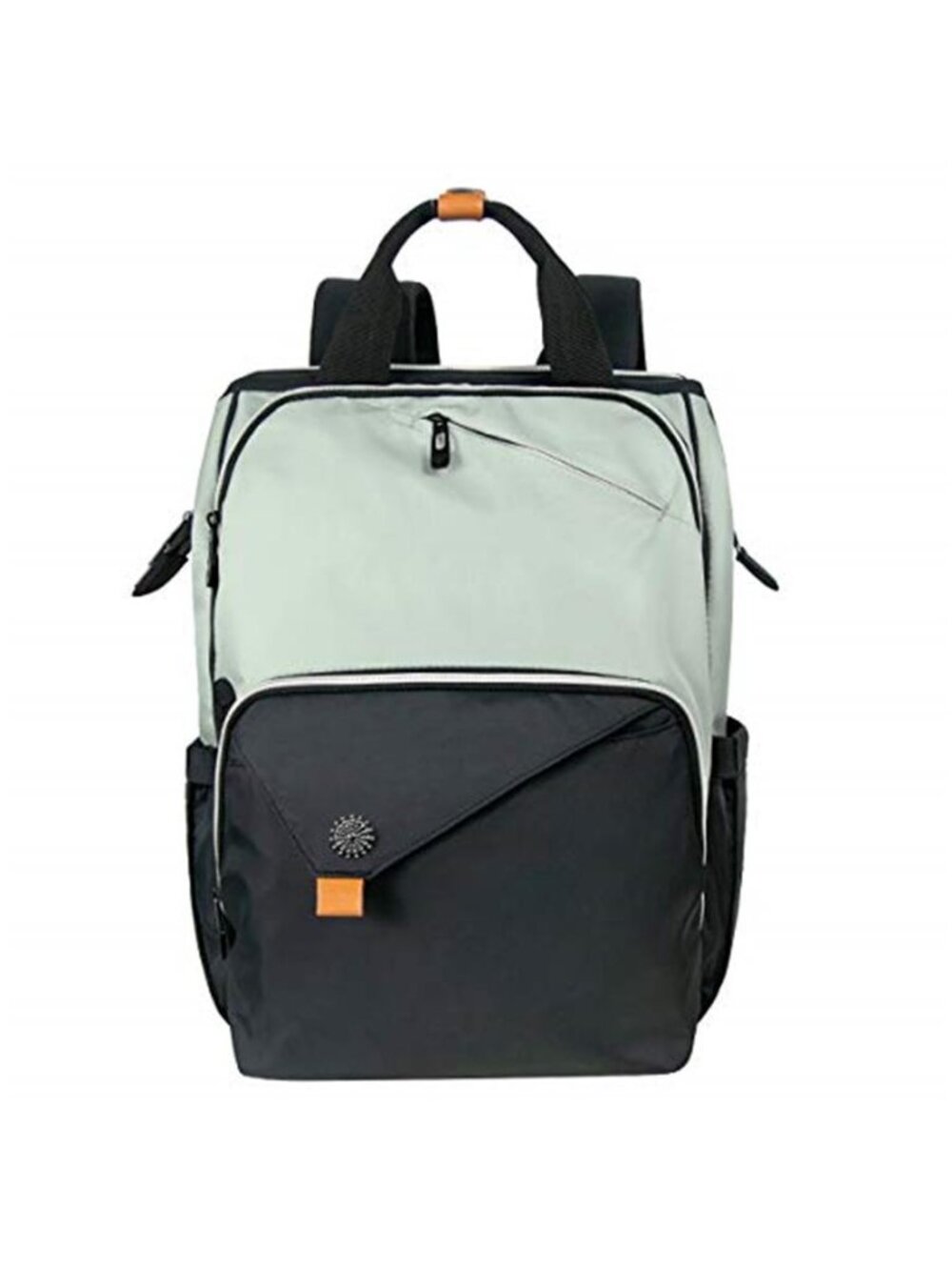 Laptop Backpack Travel Work Nurse Teacher Women 15.6 Inch Green Black Carry On